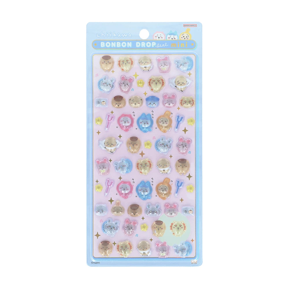 サンスター ボンボンドロップシール mini ちいかわ みんなポーズ S8819360