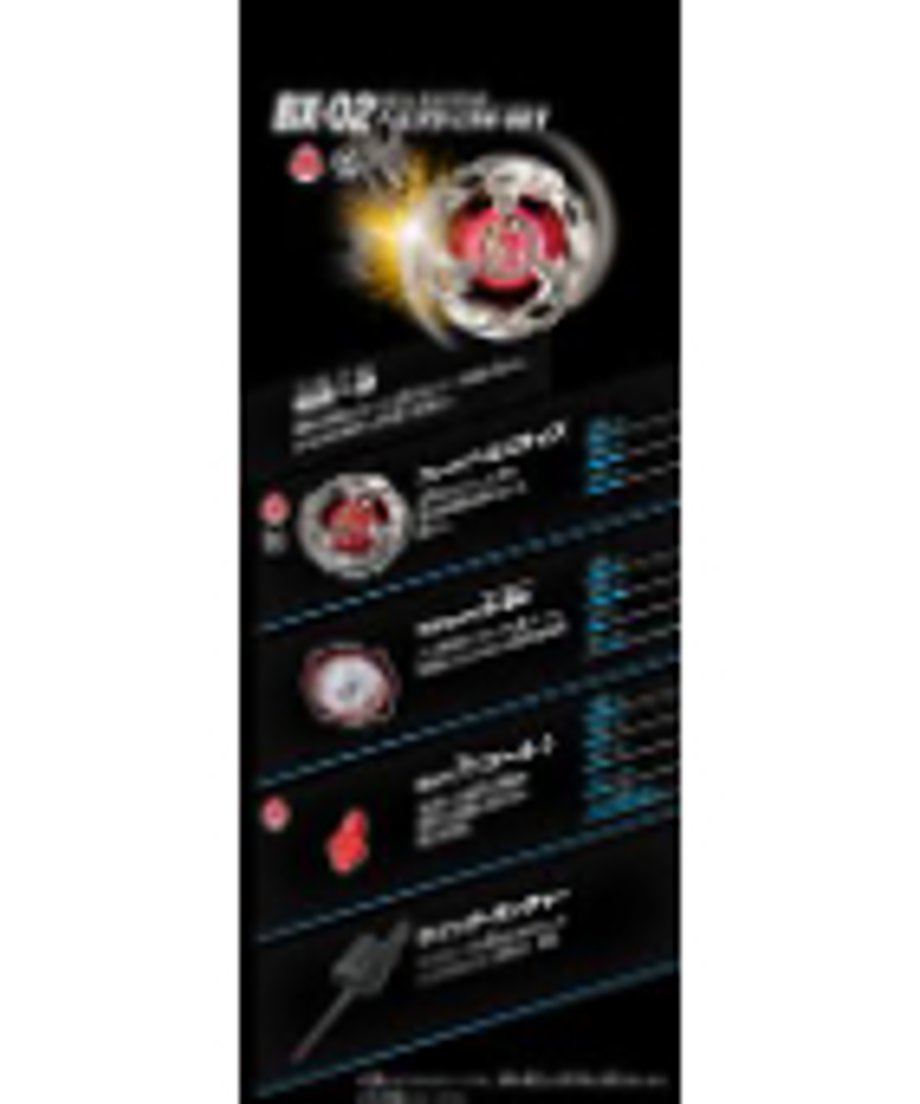 タカラトミー BX-02 スターターヘルズサイズ4-60T