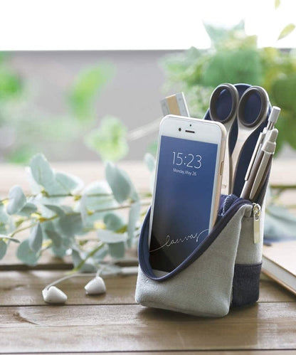 ソニック ユートリム スマ・スタ 立つペンケース キャンパス地