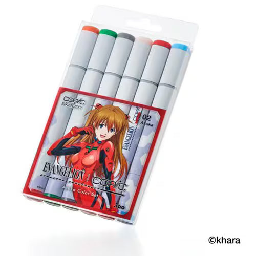 .Too EVANGELION/COPIC Asukaカラーセット