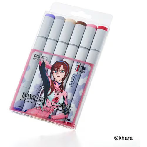 .Too EVANGELION/COPIC Mari カラーセット