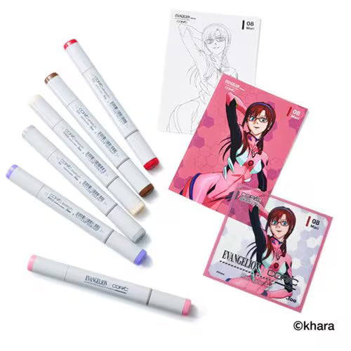 .Too EVANGELION/COPIC Mari カラーセット