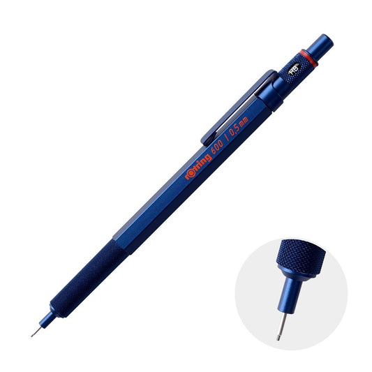 rotring 600 シャープペンシル 0.5mm アイアンブルー 21 14266