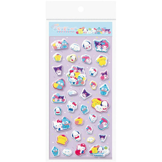 エムプラン オーロラぷくっとシール サンリオキャラクターズ ぷにきゅきゅ