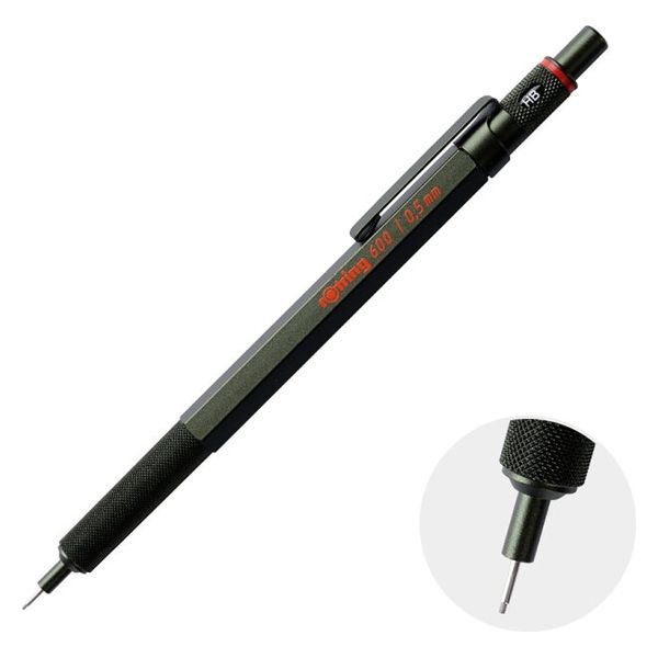 rotring 600 シャープペンシル 0.5mm カモフラージュグリーン 21 4268