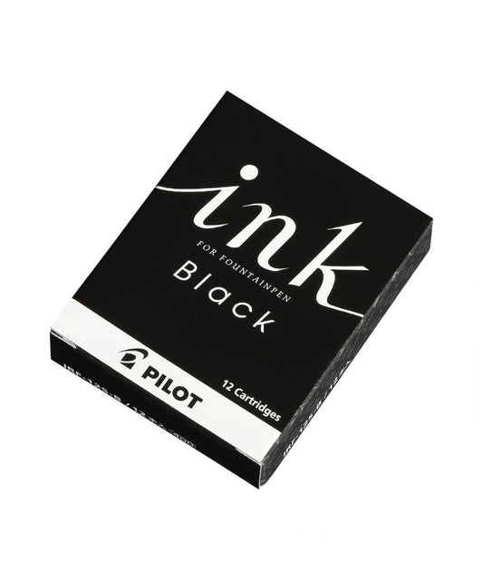 パイロット 万年筆カートリッジインキ 黒 12本入り