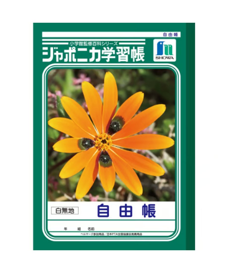 ショウワノート ジャポニカ学習帳 B5判 自由帳 3冊パック