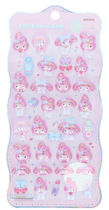 サンスター ボンボンドロップシール churukira マイメロディ S8815445