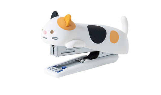 MAX シリコンカバーホッチキスみけねこ
